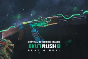 AK47 Rush B CSGO Budapest Shooting carbine