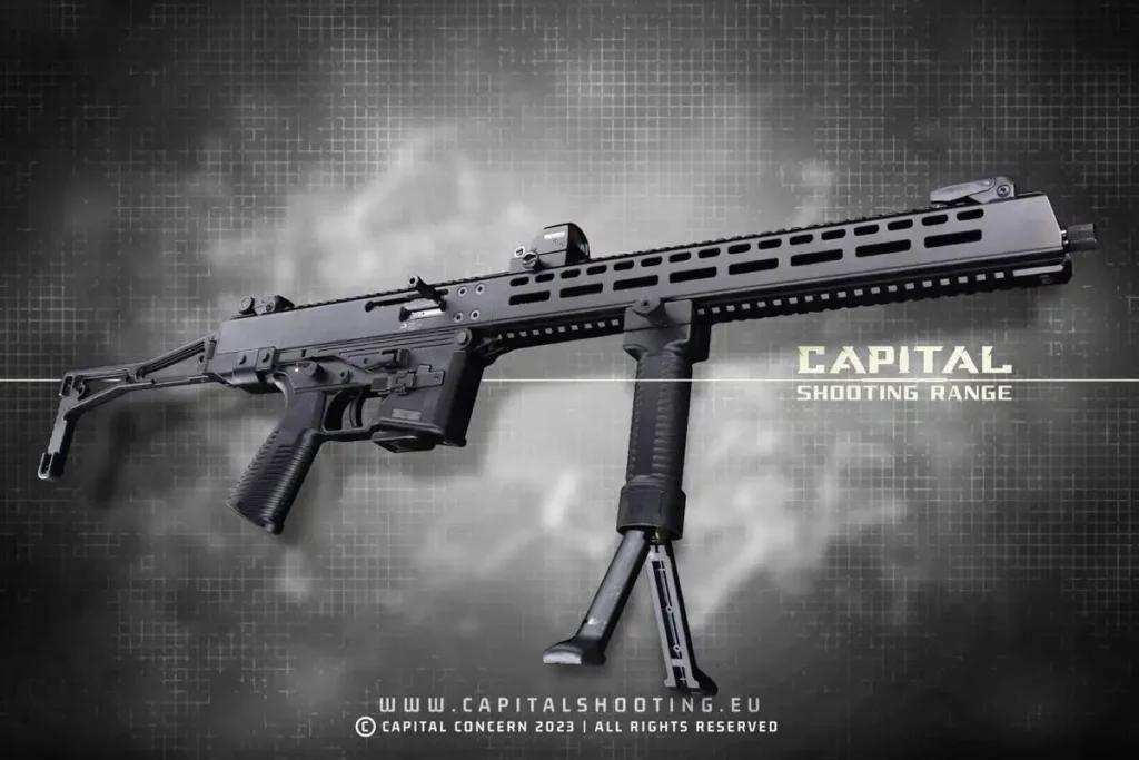 Brugger und Thommet GHM9 Budapest Shooting submachine gun