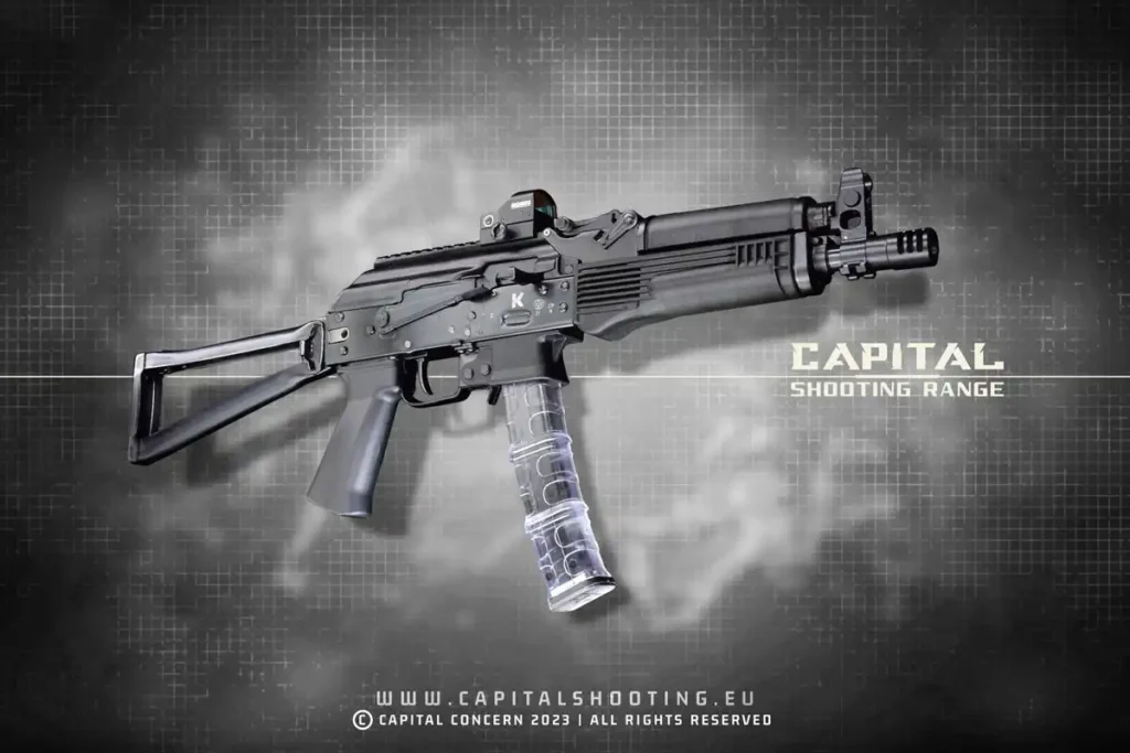 Kalashnikov Izmash Saiga 9 Budapest Shooting submachine gun