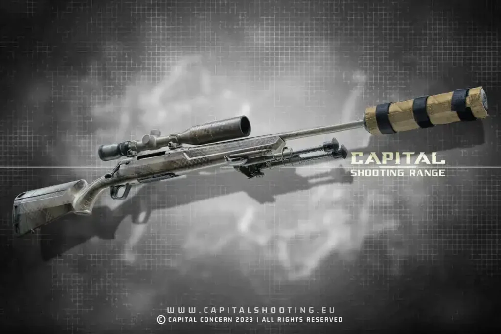 Savage Axis Atech silencer Budapest Shooting custom sniper rifle