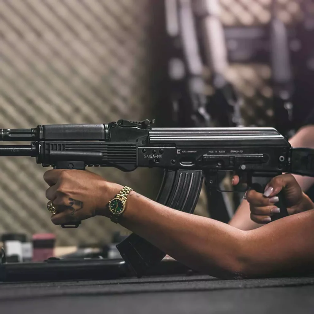 real firearms and real fun and action at budapest shooting